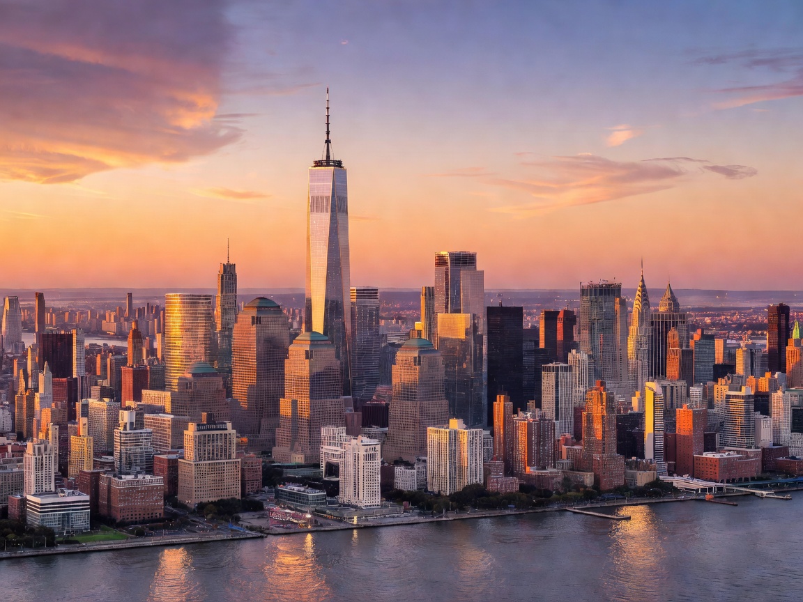 New York City skyline representing United States Host Nation
