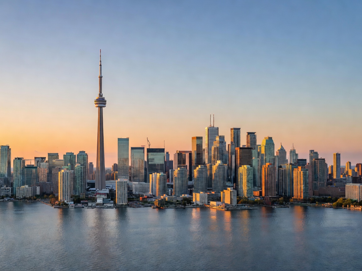 Toronto skyline representing Canada Host Nation